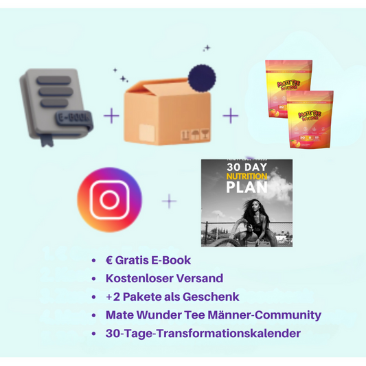 +2 Gratis + MateWunder Community +  30-Tage-Transformations-Ebook